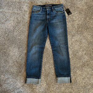 NWT Joe's Straight Crop Midrise Jeans in Silver lake Wash Size 27